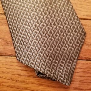 Silk Salvie Row Neck Tie Men's